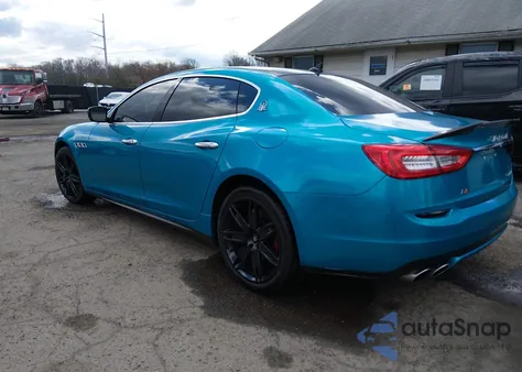 2015 Maserati Quattroporte S Q4 from USA, damaged, VIN ZAM56RRAXF1135828